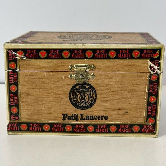 Vintage Petit Lancero JM Jose Marti Cigar Box - Picture 6 of 13